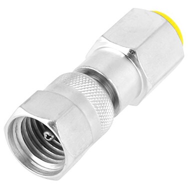 Testing Coupling Adapter, G1/4 to M16 2 Thread Pressure Test Point Testing Coupling for Hydraulic System Test Point Adapter