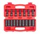 TEKTON 1/2 Inch Drive Impact Socket Set, 17-Piece SID92329