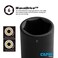 Capri Tools Shallow Impact Socket, 3/8-Inch Drive, 6-Point, SAE (15/16-Inch)