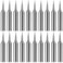 Mudder 20 Pcs Soldering Iron Tip Replace Compatible with Hakko, 900M-T-I