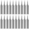 Mudder 20 Pcs Soldering Iron Tip Replace Compatible with Hakko, 900M-T-I