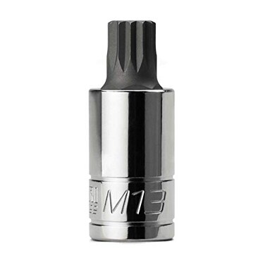 Capri Tools XZN Triple Square Spline Socket Bit, Metric (13mm (M13))