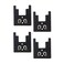 StealthMounts Tool Holder Compatible with Bosch 18V (4 Pack) - Black StealthMounts Locking Tool Mounts   Made in the UK
