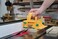 MICROJIG GRR-RIPPER GR-100+GRP-5 Grr-Ripper 3D Pushblock &amp; 1/4" Leg Bundle, Yellow