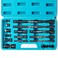 LIBRATON Socket Extension and Ratchet Set 18PCs - Impact Socket Adapters