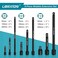 LIBRATON Wobble Extension Set, Socket Extensions Set, Ratchet Extensions 1/4", 3/8", 1/2", Cr-V, with EVA Storage Tray