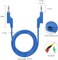 Linkstyle 30PCS Multimeter Test Leads Sets, Banana Plug Test Leads Alligator Clips, Back Piercing Probe Kit with Box for Automotive Diagnostics Electronics