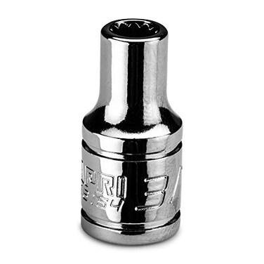 Capri Tools 3/16 in. Shallow Socket, 1/4 in. Drive, 12-point, SAE