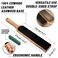 BeaverCraft Leather Strop for Knife Sharpening - Double-Sided Knife Strop &amp; Stropping Compound Kit - Honing Strop Block 14" for Woodcarving Tools, Chisel Knife Sharpening Kit Leather Sharpener LS6P1