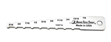 Pocket Tech Gauge 16ths