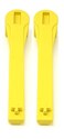 JSP Manufacturing 2 Pack Yellow Gas and Bung Wrench Non Sparking Solid Drum Bung Nut Wrench