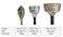ORXPLUS Tools 3PC External &amp; Internal Deburring Chamfer Tool Kit