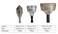 ORXPLUS Tools 3PC External &amp; Internal Deburring Chamfer Tool Kit