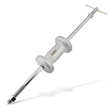 ABN Slide Hammer Puller Set - 5 lb Slide Hammer Axle and Hub Puller and Dent Remover Unit Auto Body Hammer Tool