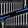 Prostormer 20-Piece Ratcheting Combination Wrench Set