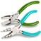Mudder 2 Pcs Jewelry Making Tool 6 in 1 Bail Making Plier, Blue and Green