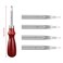 Mudder 8 Pcs Leather Edge Bevelers Set, Leather Working Tools