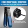 Jonard Tools FDS-312 Fiber Optic Drop Cable Stripper for FTTH Drop Cables, 3.1 mm x 2.0 mm