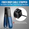 Jonard Tools FDS-312 Fiber Optic Drop Cable Stripper for FTTH Drop Cables, 3.1 mm x 2.0 mm
