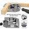 Housolution Right Angle Clamp, 2 PACK] 90&Acirc;&deg; Aluminum Alloy, Silver Gray