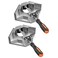 Housolution Right Angle Clamp, 2 PACK] 90&Acirc;&deg; Aluminum Alloy, Silver Gray