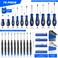Prostormer 79-Piece Magnetic Screwdriver Set with Tool Box