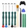 JAOYSTII 9 in 1 Torx Security Screwdriver Set, Xbox One/PS3/PS4/PS5 Controller Repair Tool Kit, Including Brush, Tweezers &amp; Opening Pry Tools