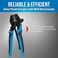 Jonard Tools SPC-MC4 Crimper for Solar Panel MC4 Connector Contacts with Included Crimping Die