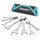 DURATECH Super-Thin Open End Wrench Set, 8-Piece, Metric