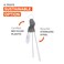 Full Circle All-in-One Bottle Cleaning Multitool, Gray