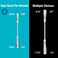 DURATECH 4-in-1 Flex-Head Ratcheting Wrench Set, 2-Piece, SAE