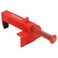 2PCs Brick Liner Runner Leveling Measuring Wire Drawer Tool Fixer Brick Line Clips Puller Wire Clamp For Building Construction Fixture(Red Brickwork Line Puller)
