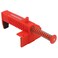 2PCs Brick Liner Runner Leveling Measuring Wire Drawer Tool Fixer Brick Line Clips Puller Wire Clamp For Building Construction Fixture(Red Brickwork Line Puller)