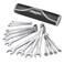 DURATECH Combination Wrench Set, SAE, 15-Piece, 1/4" to 1