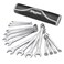 DURATECH Combination Wrench Set, SAE, 15-Piece, 1/4" to 1