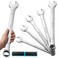 DURATECH Long Pattern Combination Wrench Set, Metric, 5-Piece, 23-30mm
