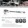 DURATECH 3/8-Inch Drive Ratchet, 90-Tooth Quick-Release Ratchet Wrench