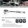 DURATECH 3/8-Inch Drive Ratchet, 90-Tooth Quick-Release Ratchet Wrench