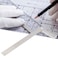 L Square Ruler 90 Degree Ruler L-Shaped Straightedge Ruler 30cm / 12in 90 Degree Straight Ruler Measuring Gauge, Precision Framing Square Ruler for Machinist/Engineer(Standard)