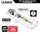 ARES 42044 3/8-In Drive Flex Head Stubby Ratchet - 72-Tooth Quick Release