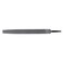 Nicholson 8"" Flat Double Cut Smooth File - Carded - 03633NN", multi, one size