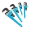 DURATECH 4-Piece Heavy Duty Pipe Wrench Set, 8 ",10", 14" and 18