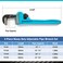 DURATECH 4-Piece Heavy Duty Pipe Wrench Set, 8 ",10", 14" and 18