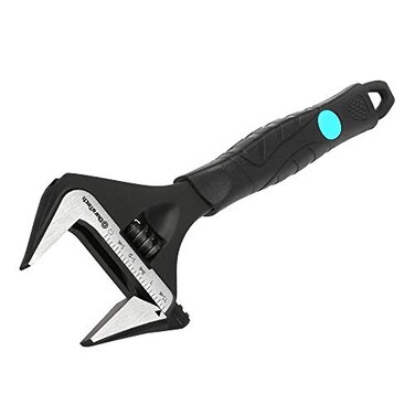 DURATECH 8-Inch Wide Jaw Adjustable Wrench
