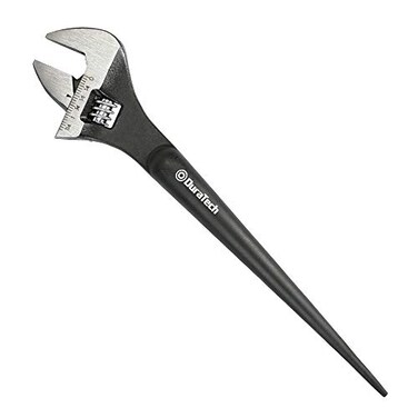 DURATECH 10-Inch Adjustable Construction Spud Wrench
