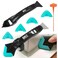 ORXPLUS Tools Silicone Caulking and Scrpaer Tool Set with Saver Cap
