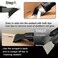 ORXPLUS Tools Silicone Caulking and Scrpaer Tool Set with Saver Cap
