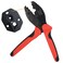Spark Plug Wire Crimper, Crimping Pliers for Spark Plug Stripping Tool LY-2048 Spark Plug Wire Crimper-Ratchet Wire Terminal Crimper-Wire Crimping Tool