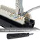 SING F LTD Punch Down Tool Multifunctional for RJ45 RJ11 Cat5 Cat5e Cat6 Network Telecom Phone Cable Socket Impact Terminal Insertion Tool