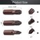 Utoolmart PZ1 PZ2 PZ3 Pozidriv Screwdriver Bits 1/4" Hex Shank